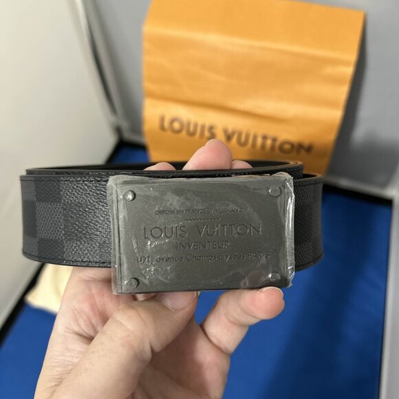 Louis Vuitton Belt Neo Inventeur Reversible 32 Inch - Picture 1 of 4